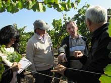 Visita a terreno Viña Santa Rita, Alto Jahuel, 21 de Abril.