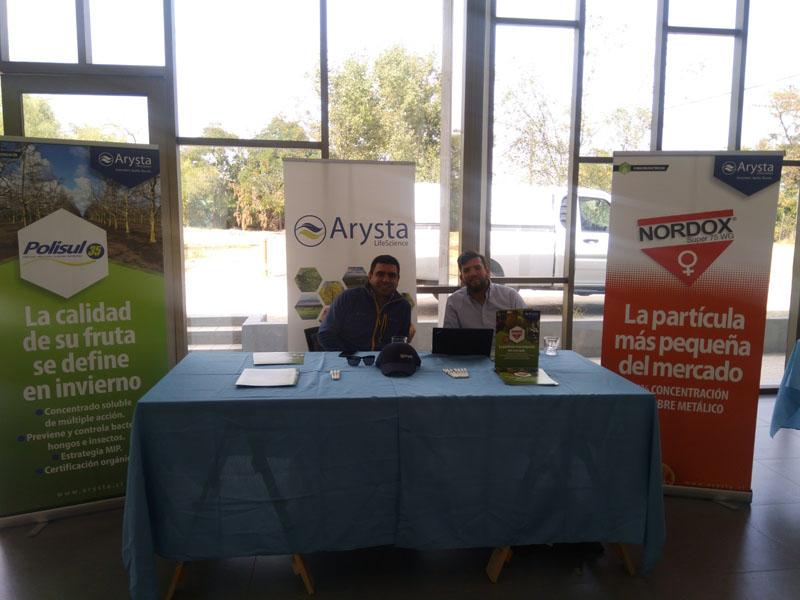 El seminario contó con el apoyo Agrospec, Arysta Lifescience Bioinsumos Nativa SpA ,Inpacta , Syngenta.