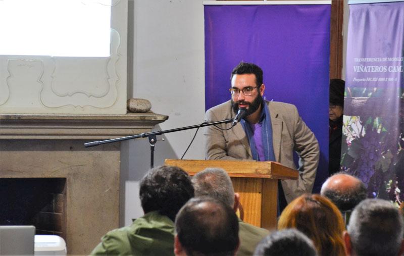 Fernando Mujica investigador de la Universidad de Santiago. también será parte del equipo que ejecutará el proyecto FIC.