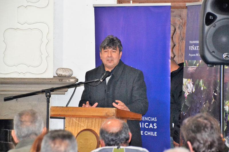 El Consejero Regional y Presidente de la Comisión de Turismo del CORE de O¿Higgins, Jorge Vargas.