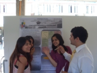 Los alumnos presentaron pósters que serán también exhibidos en una feria comunal.