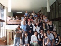 Parte de los asistentes y del equipo organizardor del CEPOC.