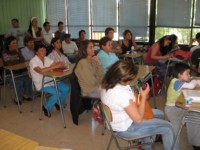 Los estudiantes expusieron sus propuestas a la comunidad y recogieron la visión de ellos para adecuarlas